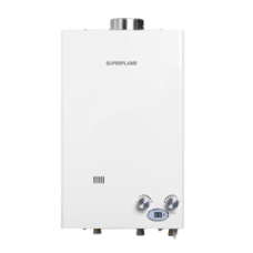 Газовый водонагреватель Superflame SF0420 Т 10л белый Полу Турбо (Мощн. 20 кВт,расход воды 10 л/мин. ТРУБА В КОМПЛЕКТЕ !!!)